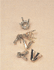 Gold Jewelry Claps and Lockets